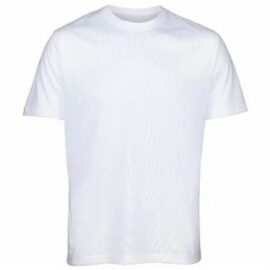 T-shirt blanc personnalisé Polyester