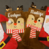 Chaussette de Noël Fourrure Renne – Image 2