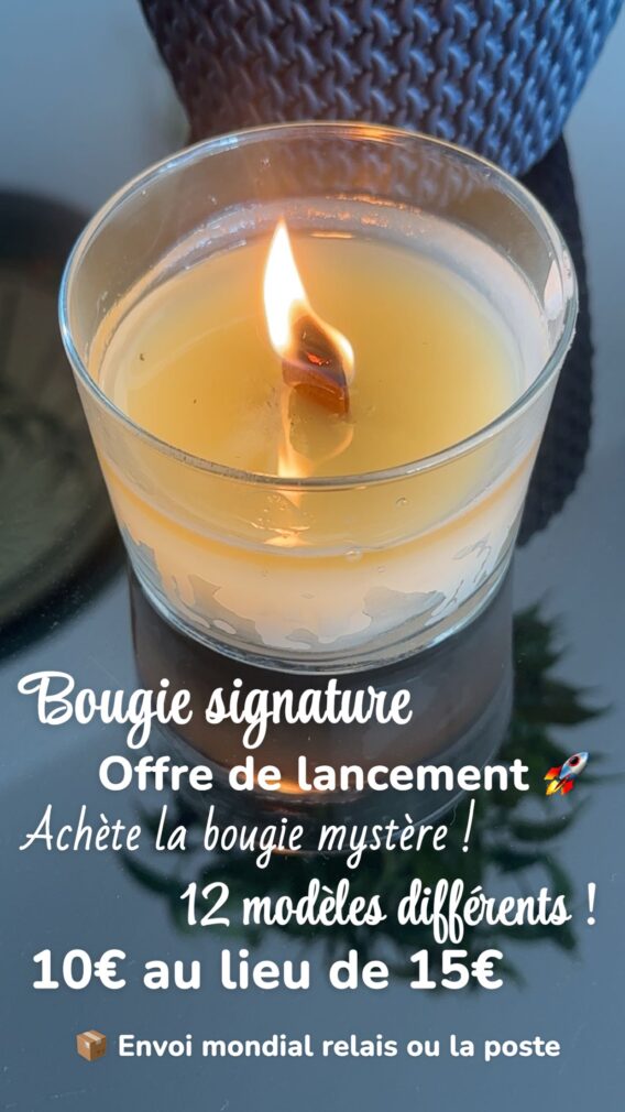 Bougie signature mystère